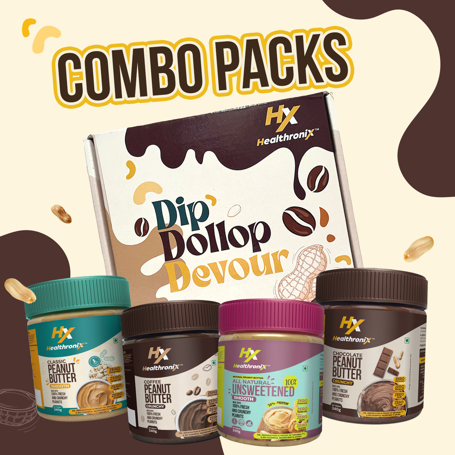 Peanut Butter Combo Packs