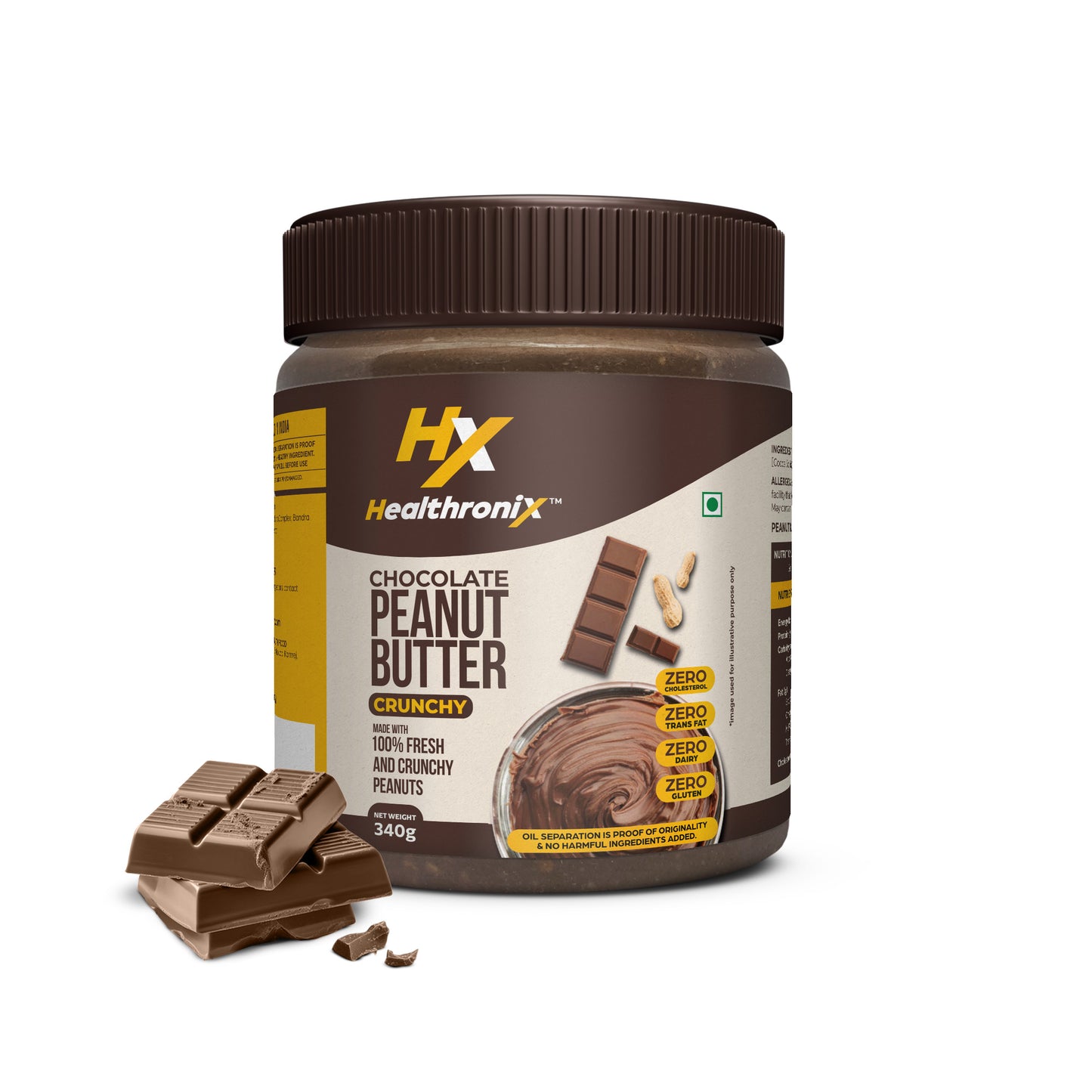 Peanut Butter (Chocolate Crunchy)