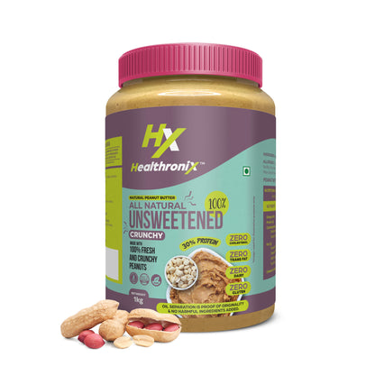 Peanut Butter (Natural- Unsweetened Crunchy)