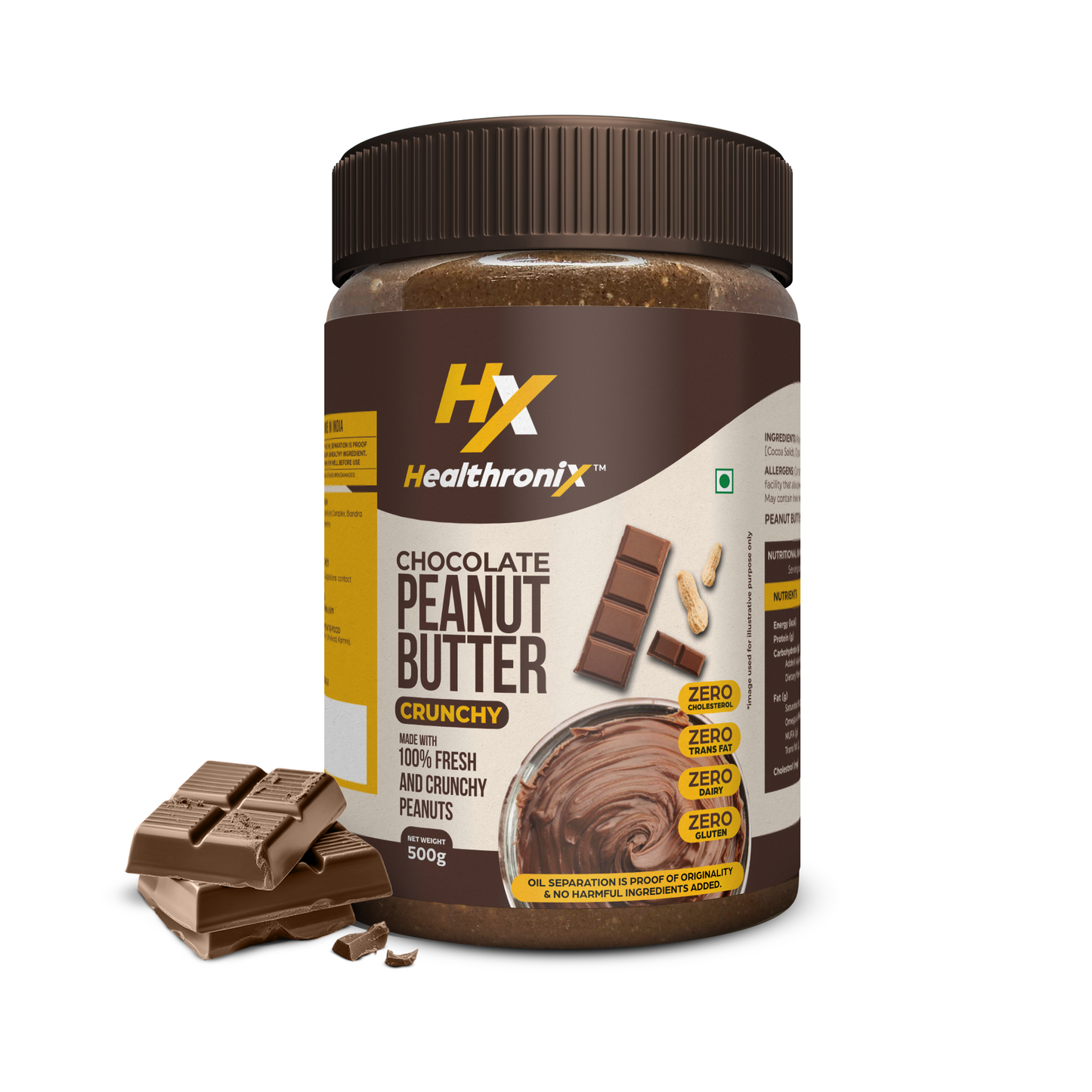 Peanut Butter (Chocolate Crunchy)