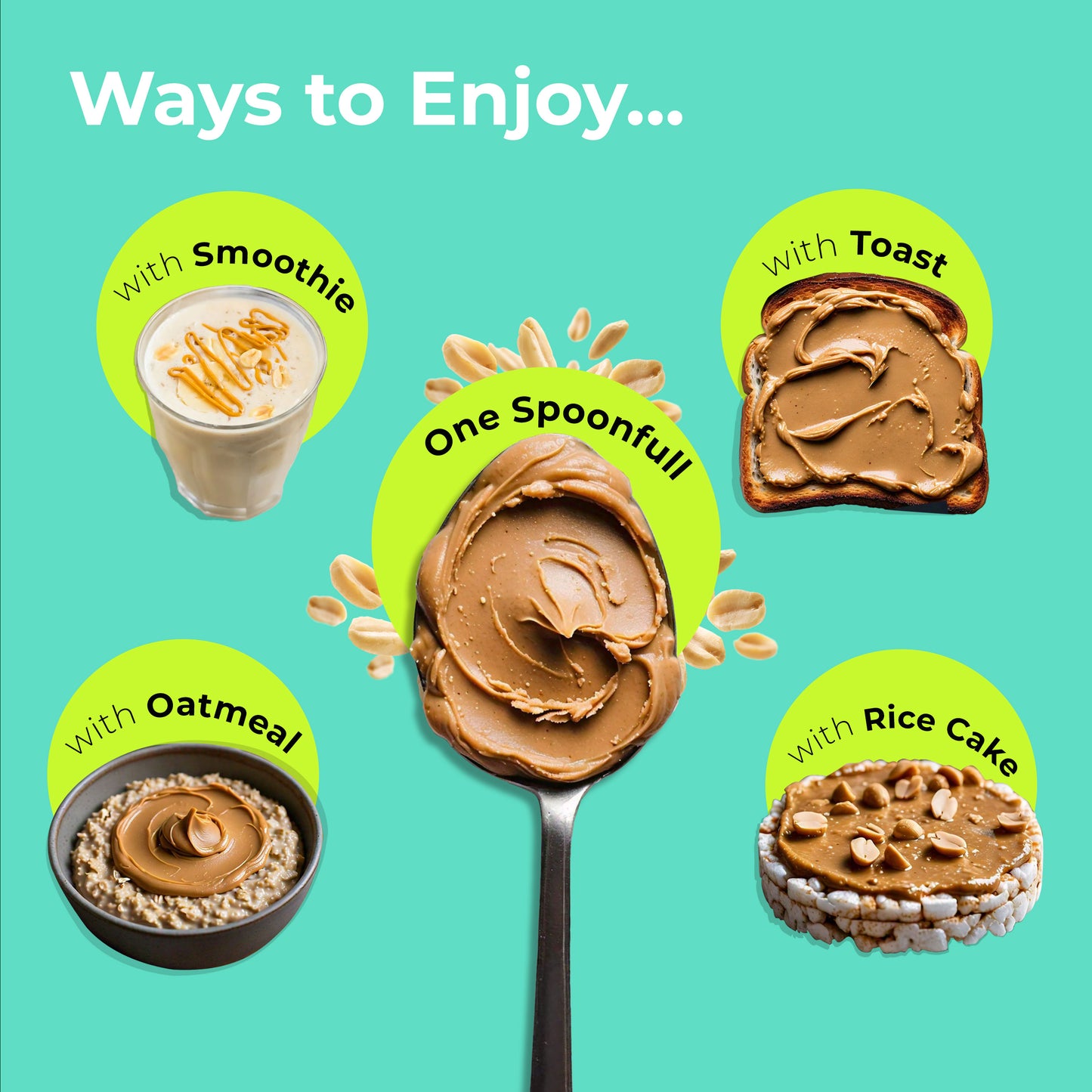 Peanut Butter (Natural- Unsweetened Smooth)